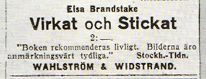 Annons - DN 1923-07-06 Virkat-och-stickat-annons