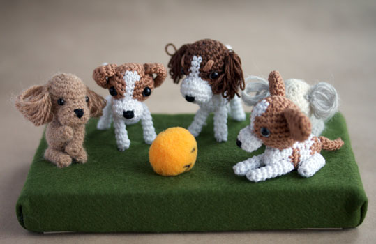 crochet dog